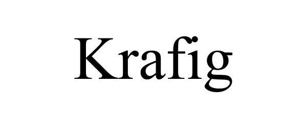 Trademark Logo KRAFIG