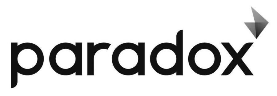 Trademark Logo PARADOX