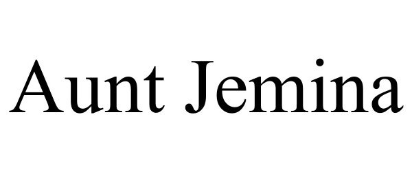 Trademark Logo AUNT JEMINA