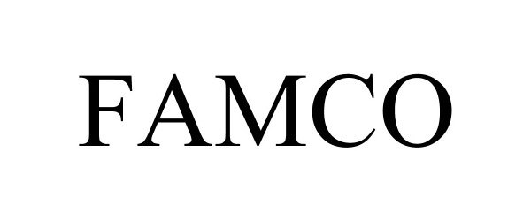 Trademark Logo FAMCO