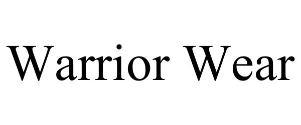 Trademark Logo WARRIOR WEAR