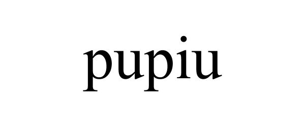 Trademark Logo PUPIU