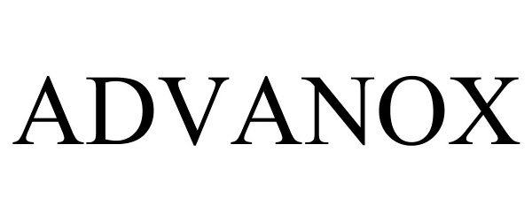 Trademark Logo ADVANOX