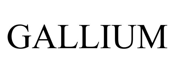 Trademark Logo GALLIUM