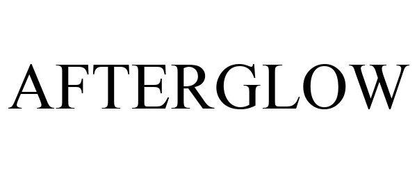 Trademark Logo AFTERGLOW