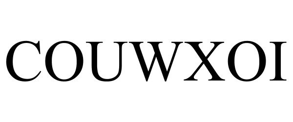 Trademark Logo COUWXOI