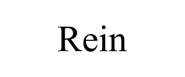 Trademark Logo REIN