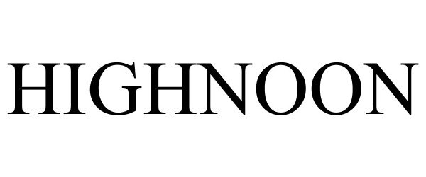 Trademark Logo HIGHNOON