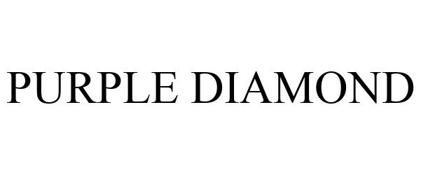 Trademark Logo PURPLE DIAMOND