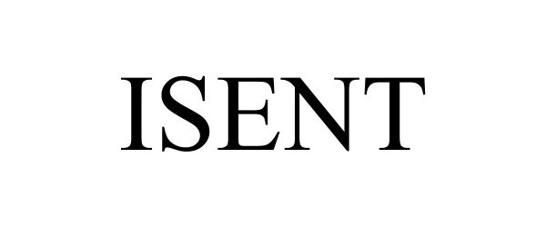 Trademark Logo ISENT