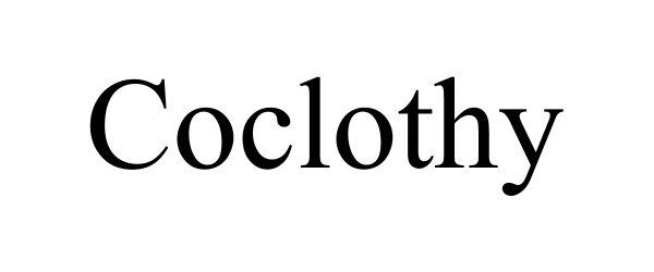  COCLOTHY