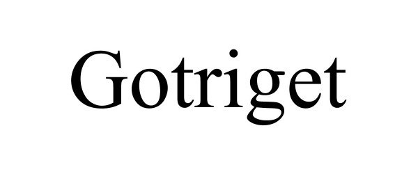 Trademark Logo GOTRIGET