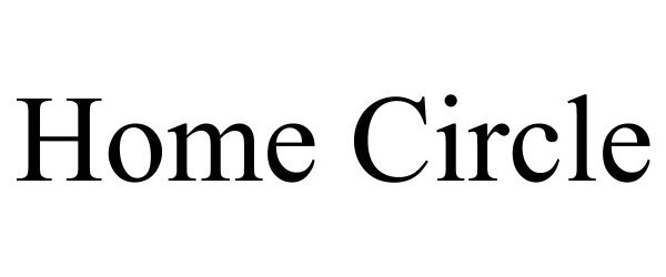 Trademark Logo HOME CIRCLE