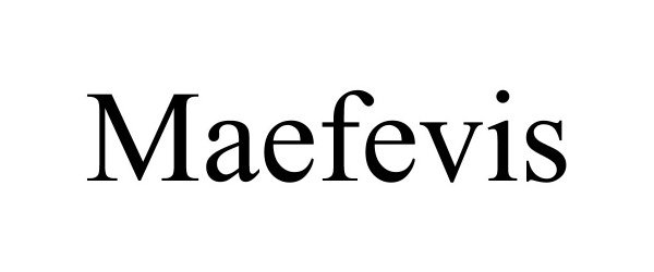 Trademark Logo MAEFEVIS