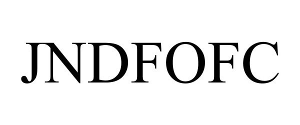 Trademark Logo JNDFOFC