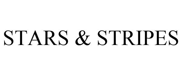 Trademark Logo STARS & STRIPES