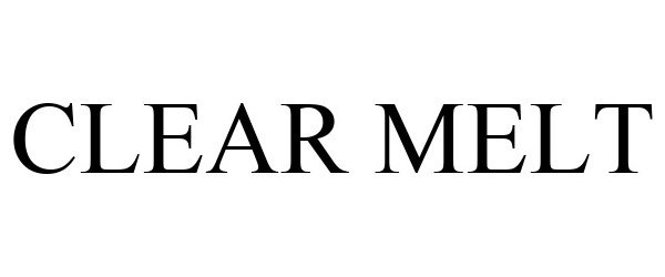 Trademark Logo CLEAR MELT