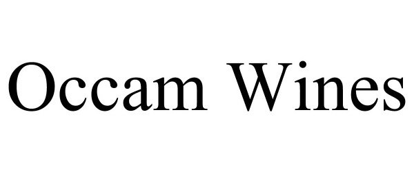 Trademark Logo OCCAM WINES