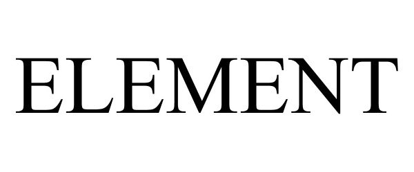 Trademark Logo ELEMENT
