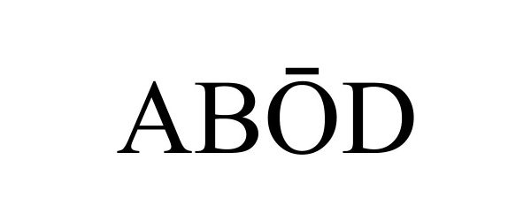 Trademark Logo ABOD