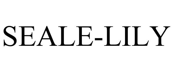 Trademark Logo SEALE-LILY