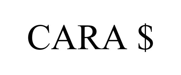 Trademark Logo CARA $