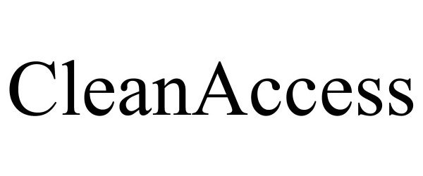 Trademark Logo CLEANACCESS