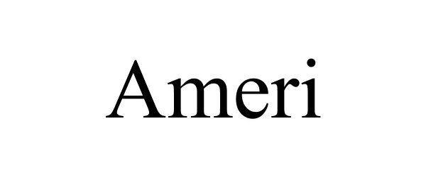 Trademark Logo AMERI