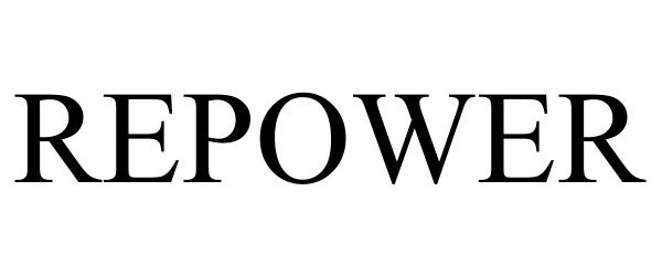 Trademark Logo REPOWER