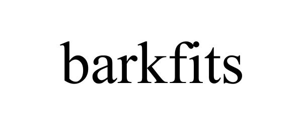 Trademark Logo BARKFITS
