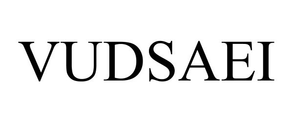 Trademark Logo VUDSAEI
