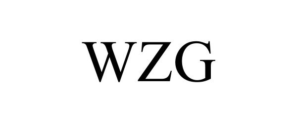 Trademark Logo WZG