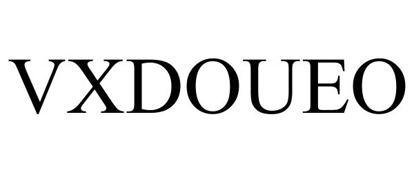 Trademark Logo VXDOUEO
