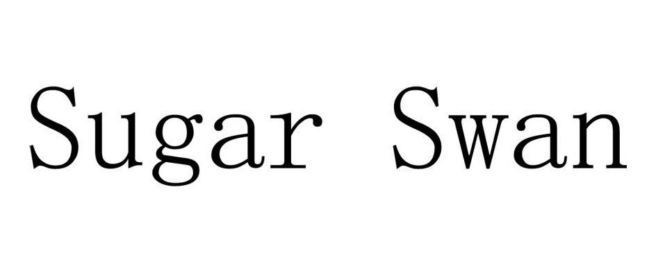 Trademark Logo SUGAR SWAN