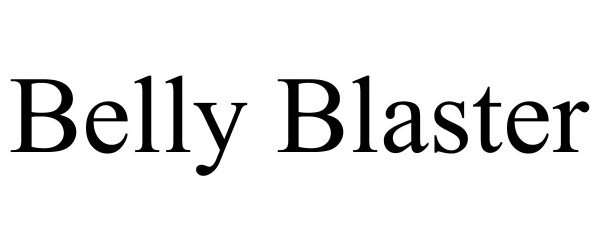Trademark Logo BELLY BLASTER