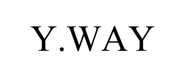 Trademark Logo Y.WAY