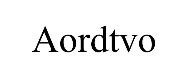 Trademark Logo AORDTVO