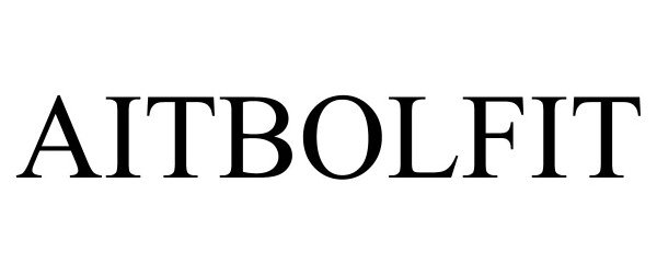 Trademark Logo AITBOLFIT