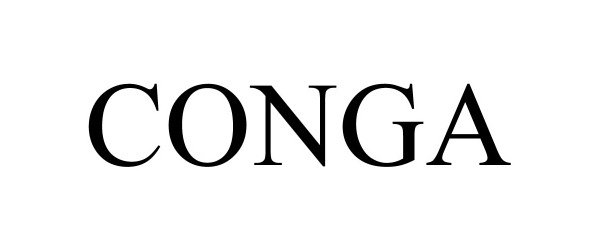 Trademark Logo CONGA