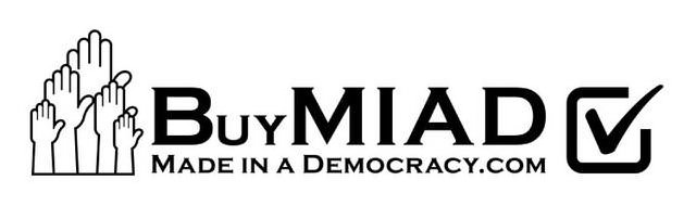 Trademark Logo BUYMIAD MADE IN A DEMOCRACY.COM