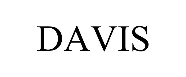Trademark Logo DAVIS
