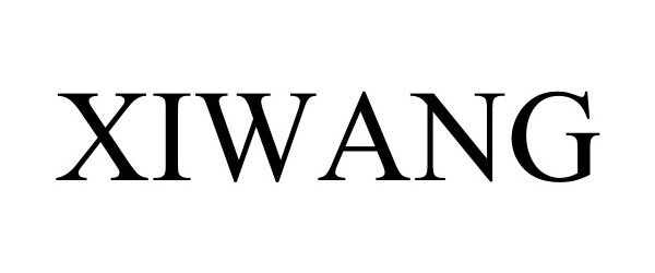 Trademark Logo XIWANG