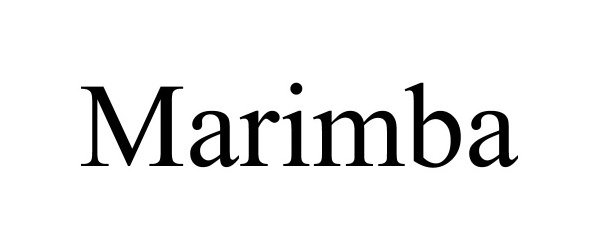 Trademark Logo MARIMBA