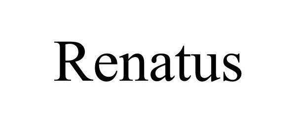 Trademark Logo RENATUS