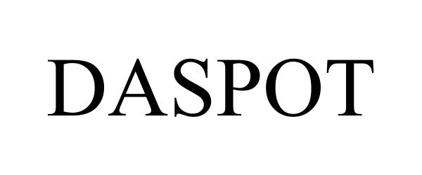 Trademark Logo DASPOT