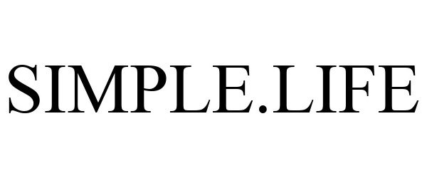 Trademark Logo SIMPLE.LIFE