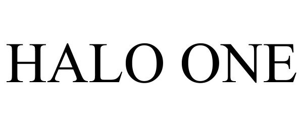 Trademark Logo HALO ONE