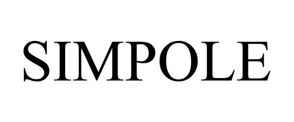 Trademark Logo SIMPOLE