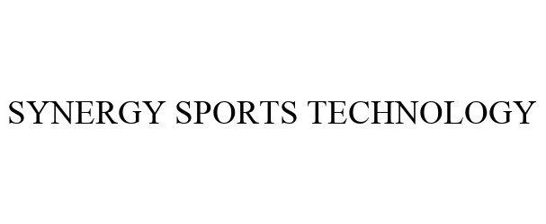 Trademark Logo SYNERGY SPORTS TECHNOLOGY