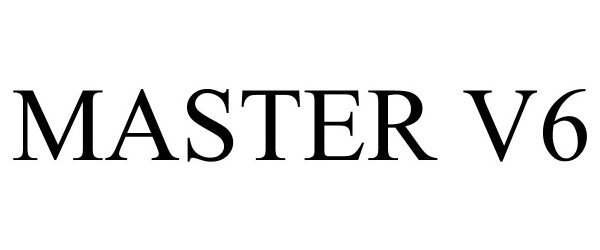 Trademark Logo MASTER V6